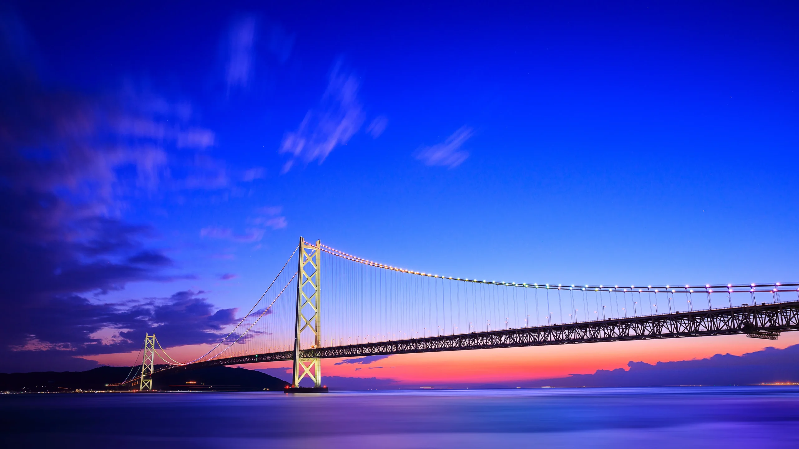 明石海峡大橋の写真